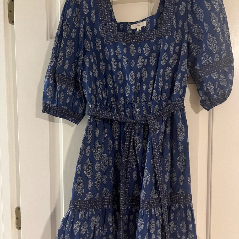 a loves a blue mini dress size medium